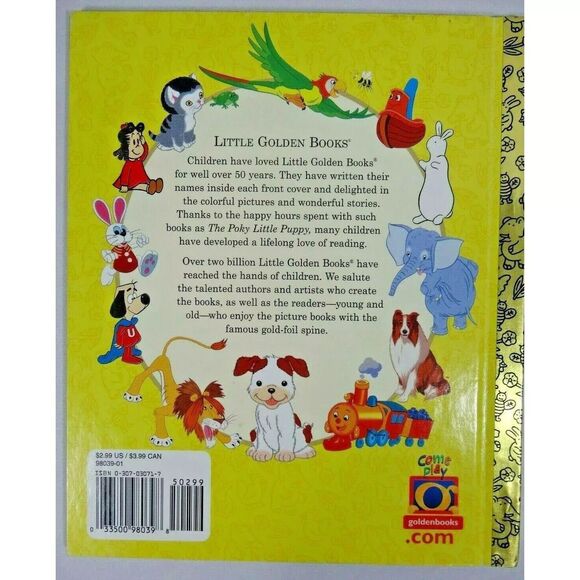 Little Golden Book The Tale of Peter Rabbit Series 1993 Beatrix Potter Children - Picture 4 of 7